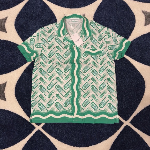 Casablanca Green and White Set Men’s Large - Picture 2 of 7